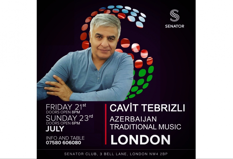 Azərbaycanlı sənətçi Londonda konsert proqramı ilə çıxış edəcək