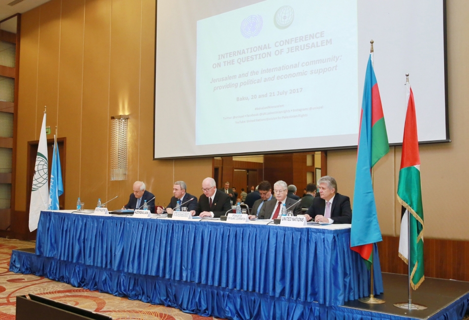 International conference on question of Jerusalem kicks off in Baku