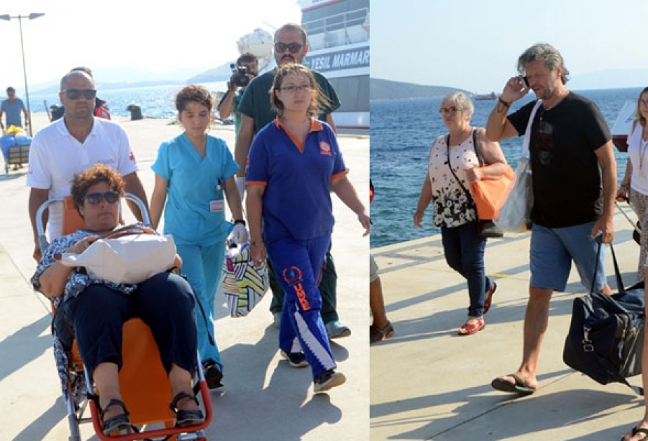 310 Turks evacuated from Greek island after quake