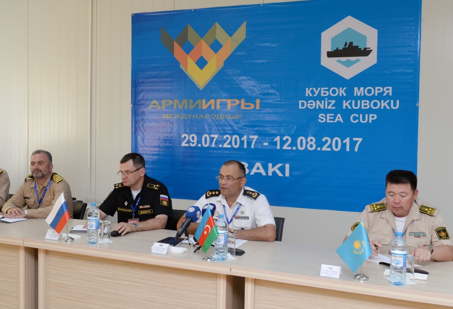 Bakıda keçiriləcək “Dəniz kuboku-2017”də 300-ə yaxın şəxsi heyət iştirak edəcək VİDEO