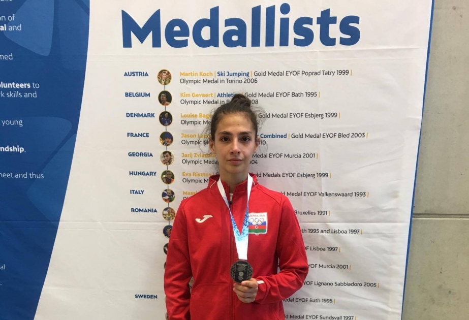 Azərbaycan cüdoçuları yeniyetmələrin XXIV Avropa Olimpiya Festivalında ilk medal qazanıblar