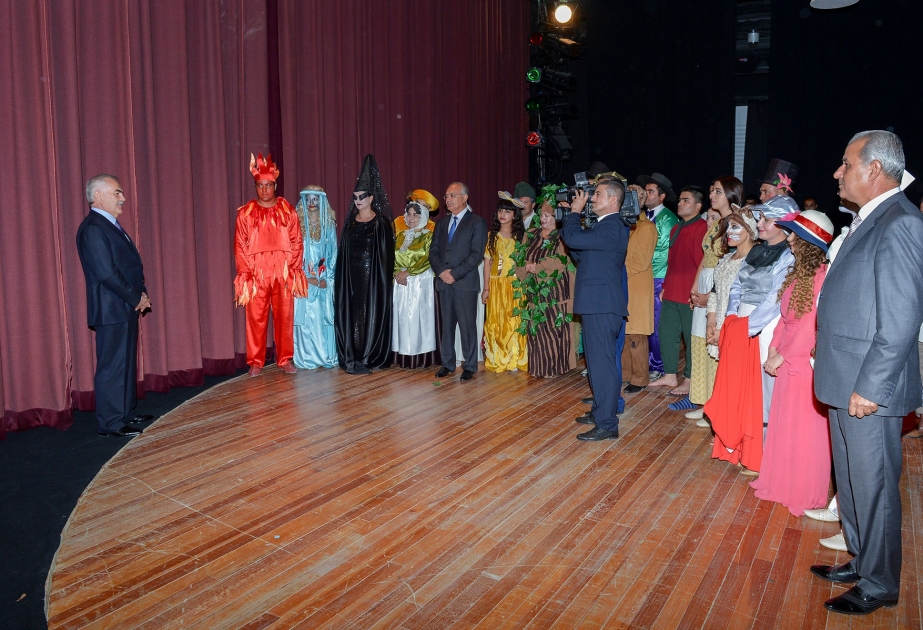 Maurice Maeterlinck’s “Blue Bird” staged in Nakhchivan