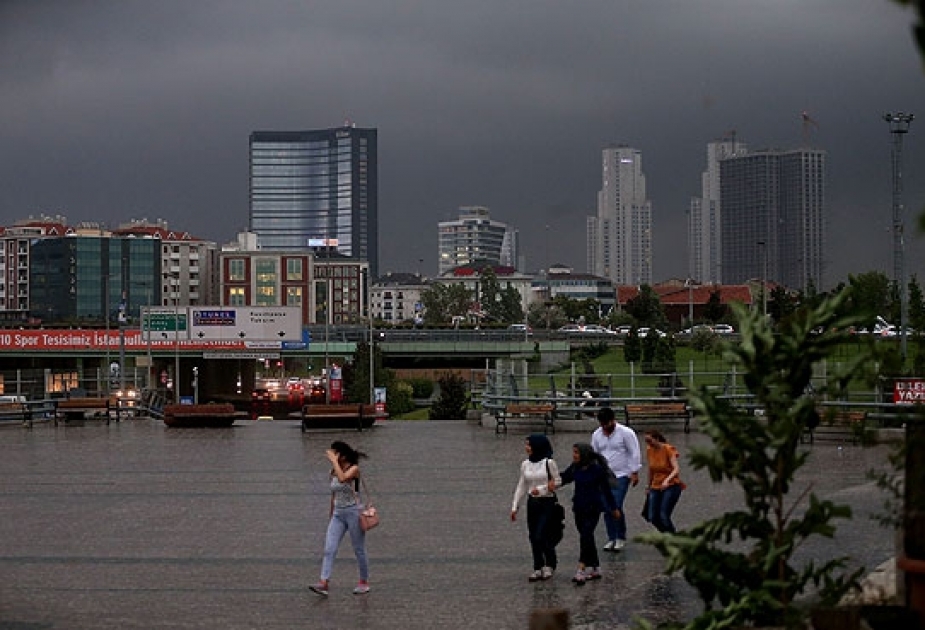 Heftiges Hagelunwetter in Istanbul