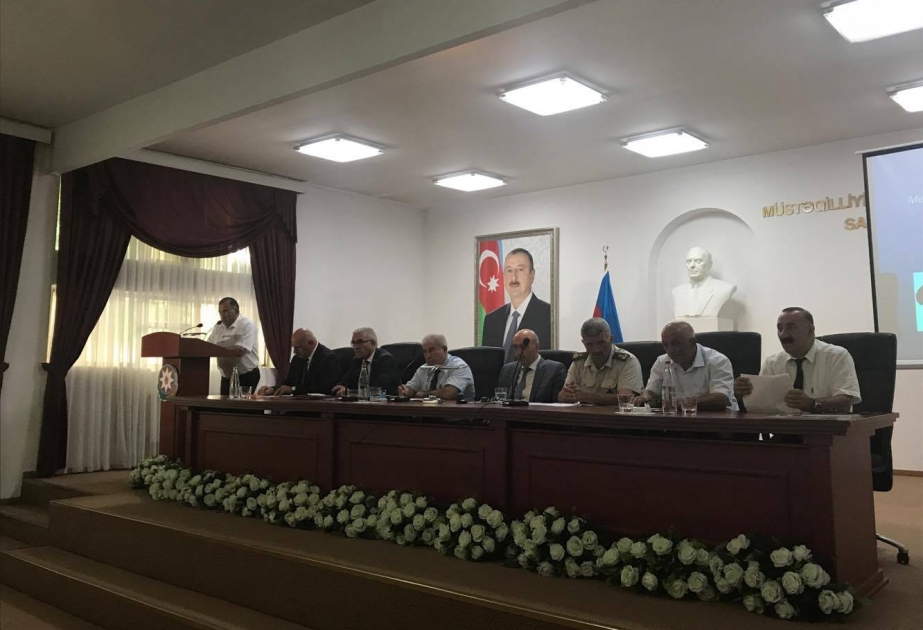 Meşə yanğınlarına qarşı mübarizə tədbirlərinə dair fikir mübadiləsi aparılıb