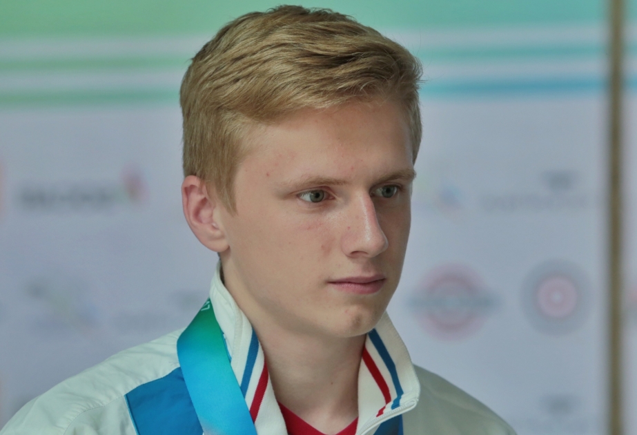 Daniil Şıxov: Bakıdakı Avropa çempionatında medal qazandığım üçün çox xoşbəxtəm