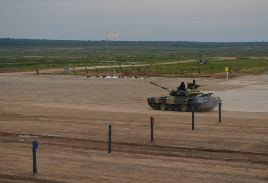 Azərbaycan tankçıları “Tank biatlonu” müsabiqəsinin ilkin mərhələsində iştirak ediblər