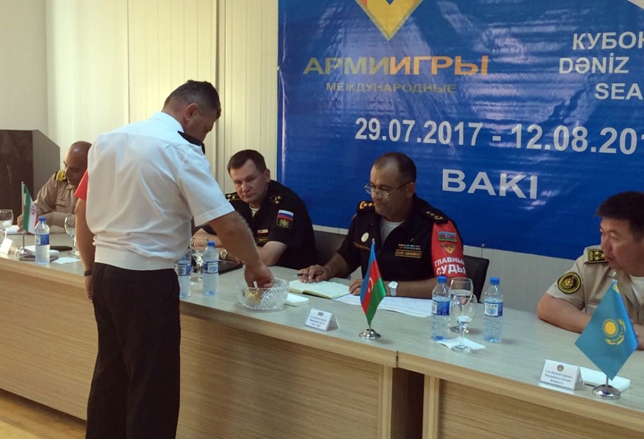 “Dəniz kuboku-2017” müsabiqəsinin püşkatma mərasimi keçirilib