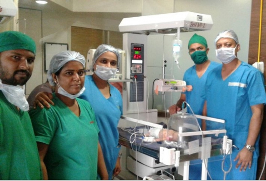 Indien: Baby mit teilentwickelten Zwilling im Bauch zur Welt gekommen