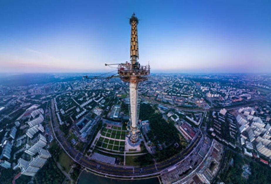 “Ostankino” teleqülləsinin 85 metrliyində açıq baxış meydançası istifadəyə verilib