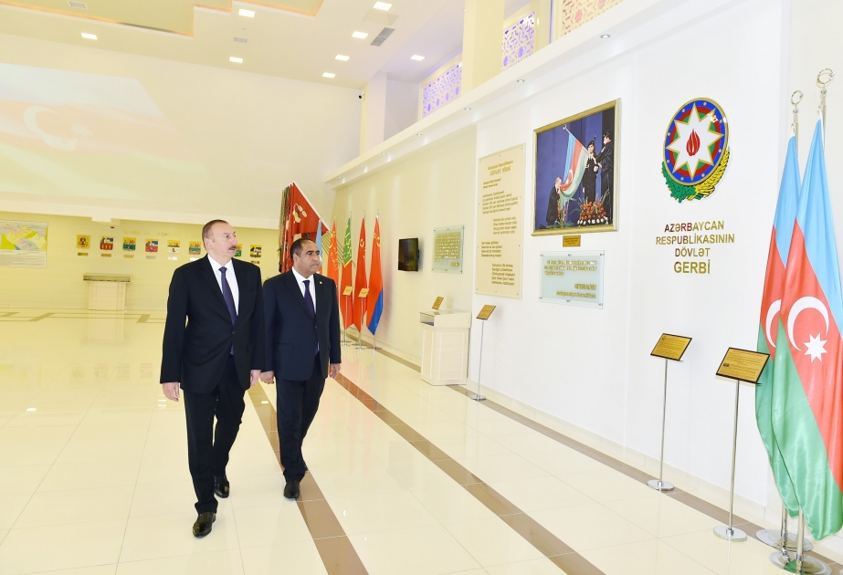 Balakəndə Bayraq Muzeyinin açılışı olub VİDEO