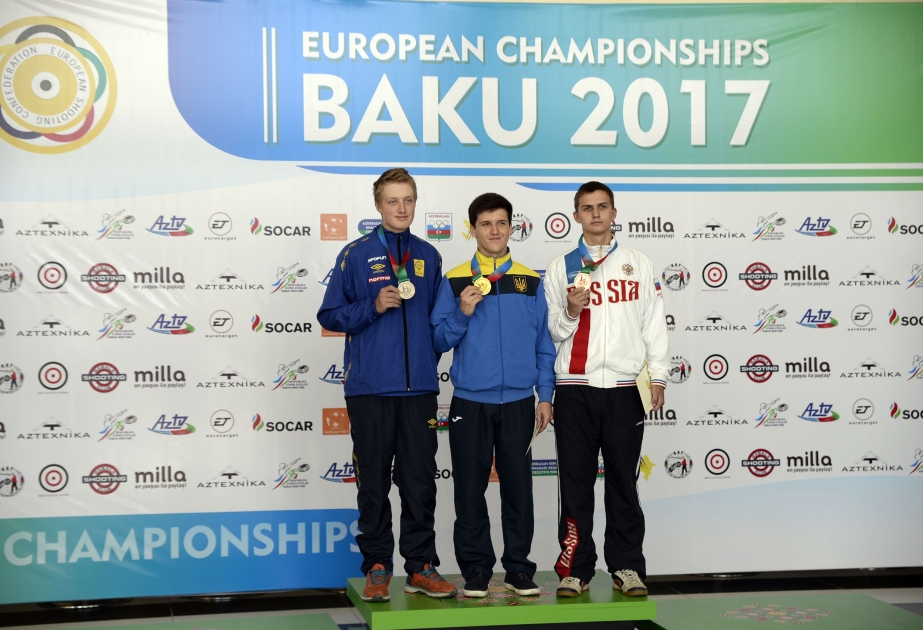Ukrainian Kizima becomes champion of European Shooting Championships