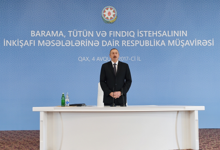 Azerbaijan has become a reliable gas supplier for the world, Europe and neighboring countries, says President