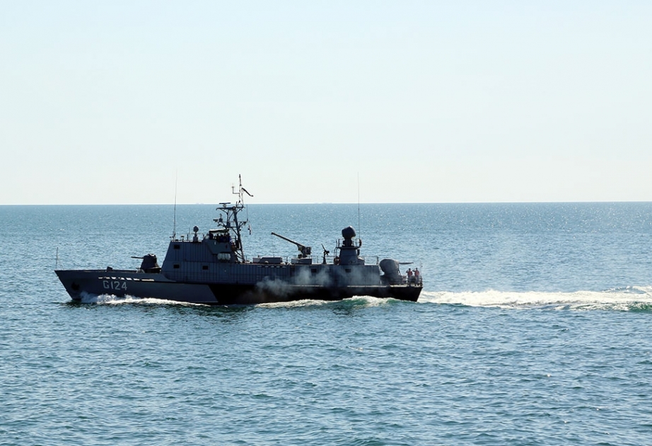 Azərbaycan Hərbi Dəniz Qüvvələrinin “G-124” gəmisi dəniz hədəfinə atışları uğurla yerinə yetirib