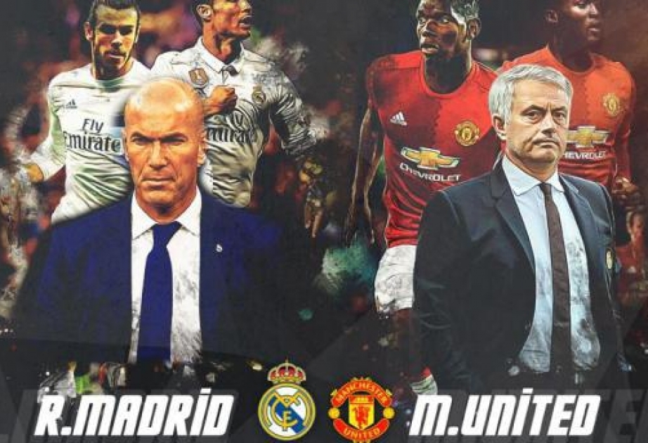 UEFA Supercup: Real Madrid-Manchester United stehen sich morgen gegenüber
