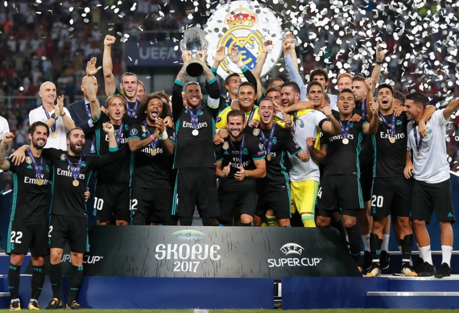 Real Madrid beat Manchester United in UEFA Super Cup