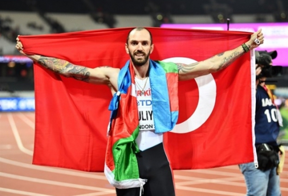 Azərbaycanlı idmançı Londonda yüngül atletika üzrə dünya çempionu olub VİDEO