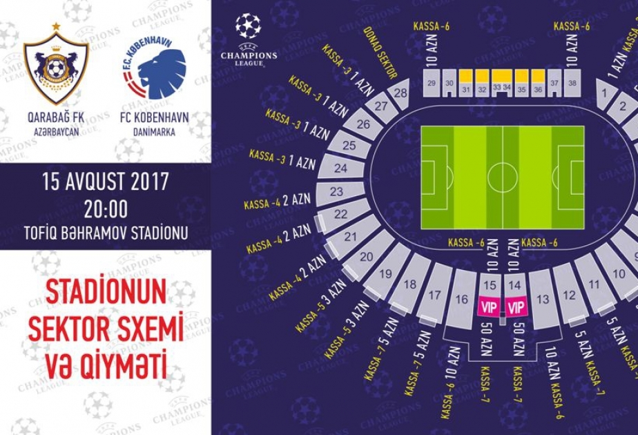 “Qarabağ”–“Kopenhagen” oyununun biletləri satışa çıxarılıb