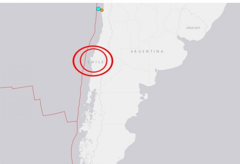زلزال بقوة 5.9 درجات يضرب تشيلي