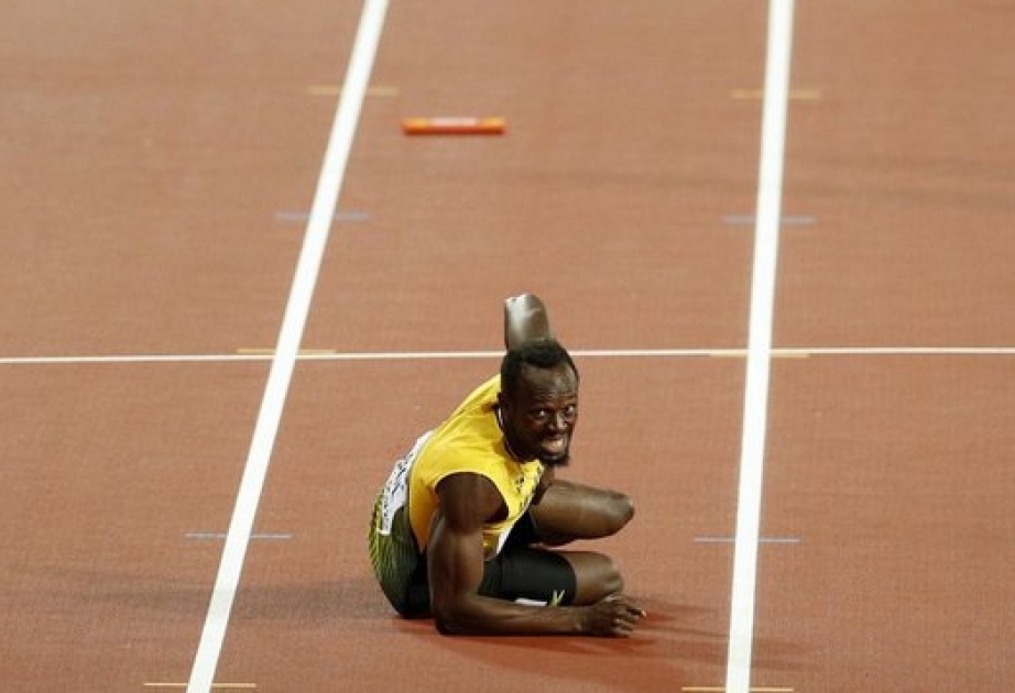 Useyn Bolt zədələnərək son yarışını başa çatdıra bilməyib