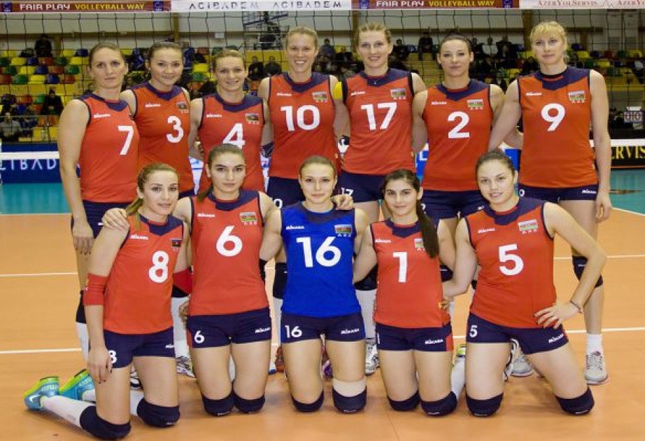 Qadın voleybolçulardan ibarət Azərbaycan millisi Belçika yığması ilə qarşılaşıb