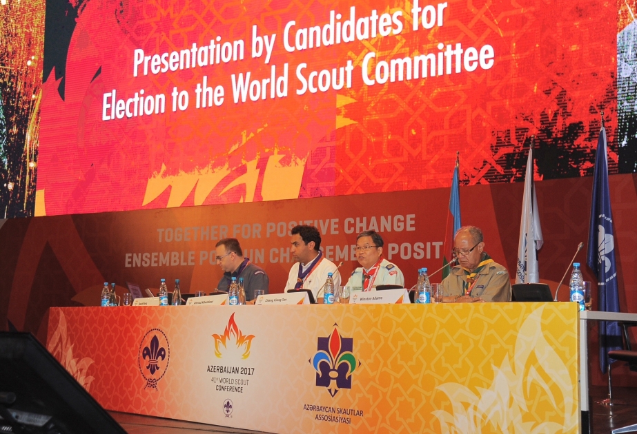 Présentation des candidats au Comité mondial du scoutisme