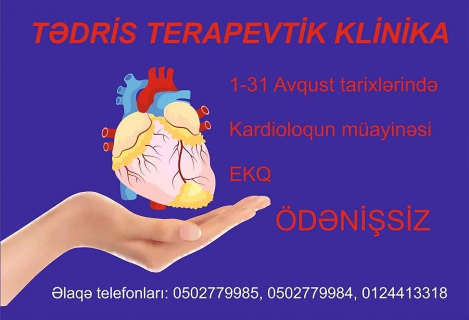 Azərbaycan Tibb Universitetində kardioloji aksiya keçirilir