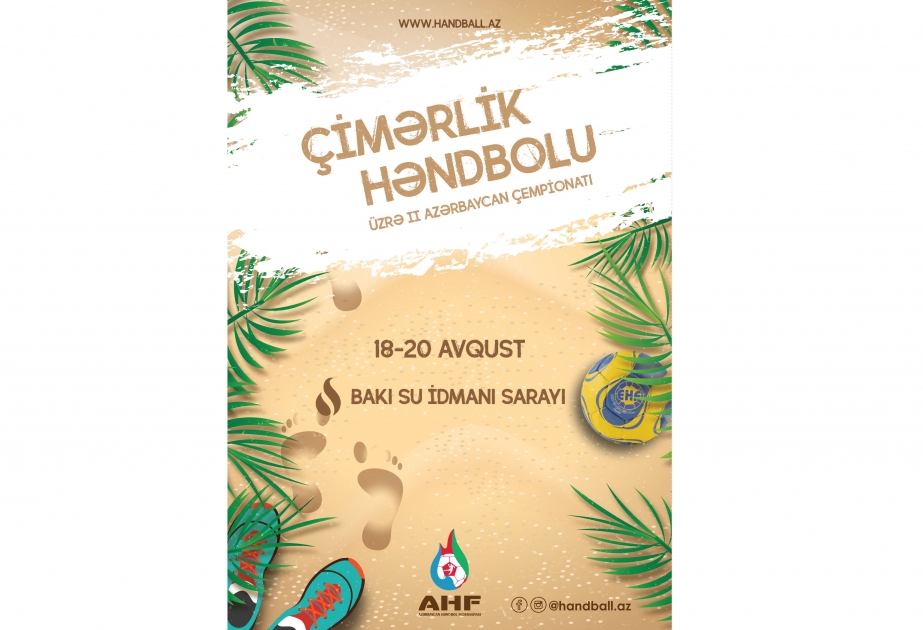 Çimərlik həndbolu üzrə ölkə çempionatının oyun cədvəli müəyyənləşib