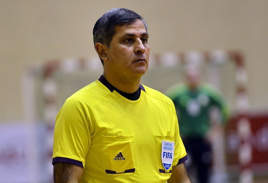 Azerbaijani referee to control UEFA Futsal Cup preliminary round matches