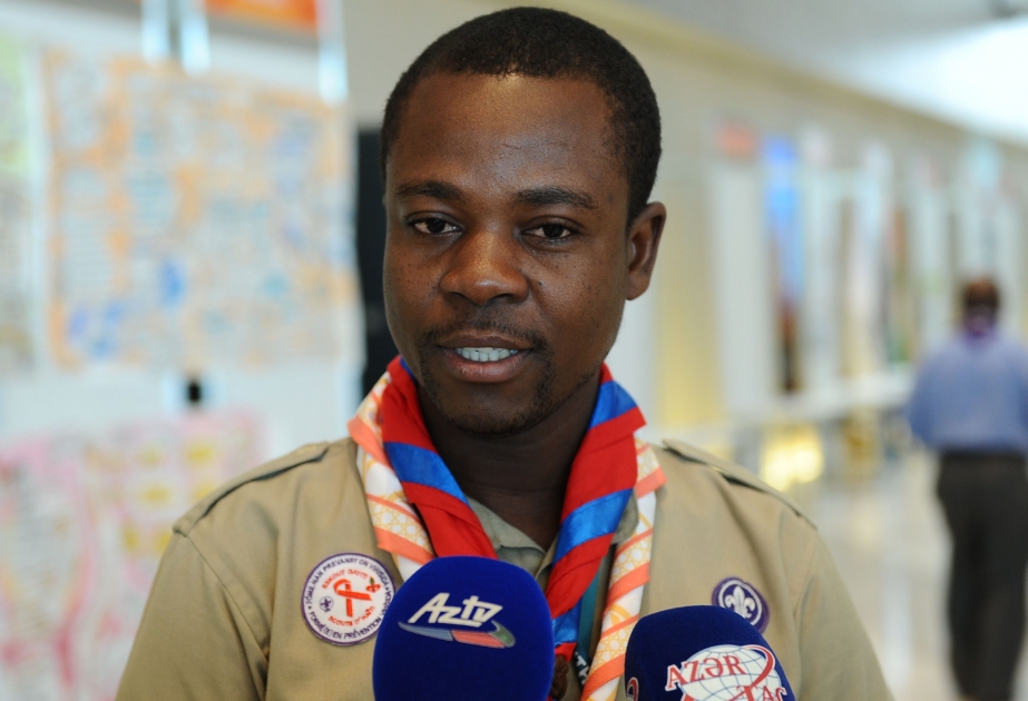 Haitili skaut Stiv Polis: Bakı konfransında hər şey möhtəşəm idi
