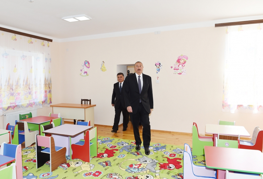 Göygöl: l’école maternelle №4 rouvre ses portes VIDEO
