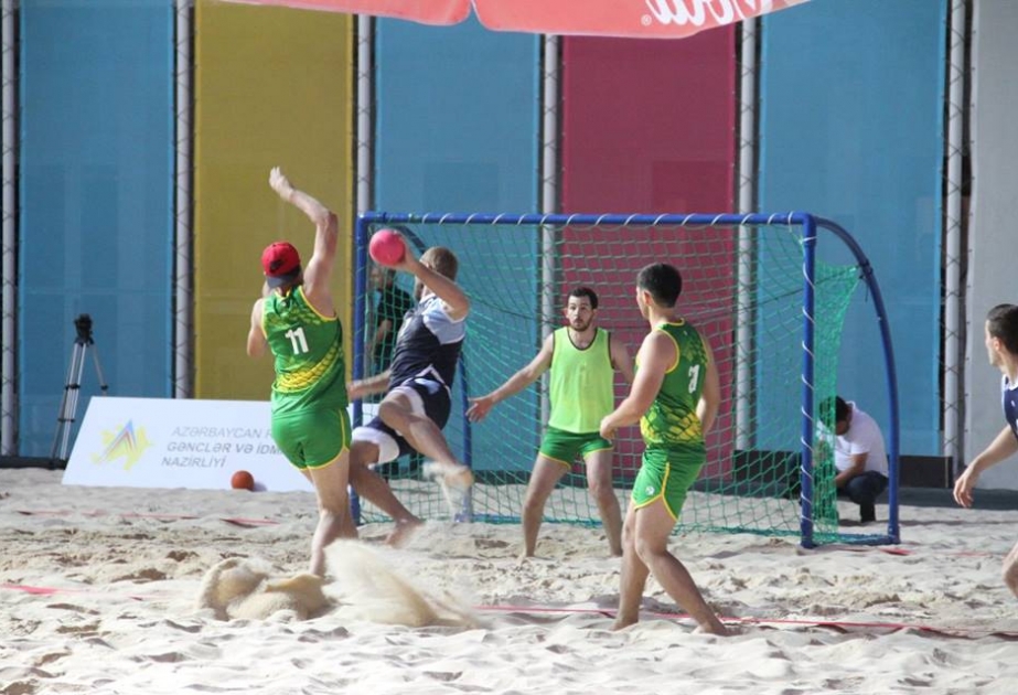 Bu gün çimərlik həndbolu üzrə ikinci Azərbaycan çempionatında qalib və mükafatçılar müəyyənləşəcək