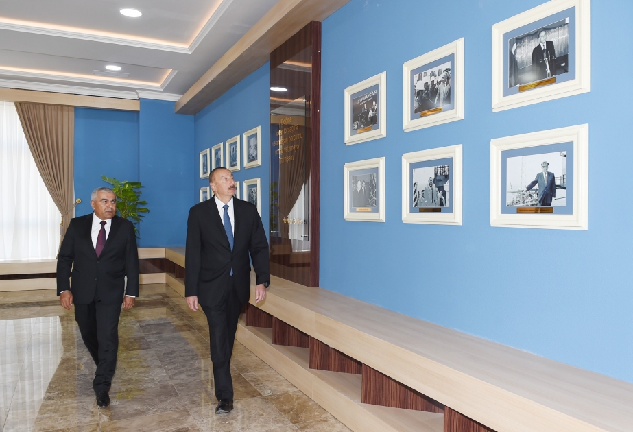 President Ilham Aliyev inaugurated Heydar Aliyev Center in Gadabay VIDEO