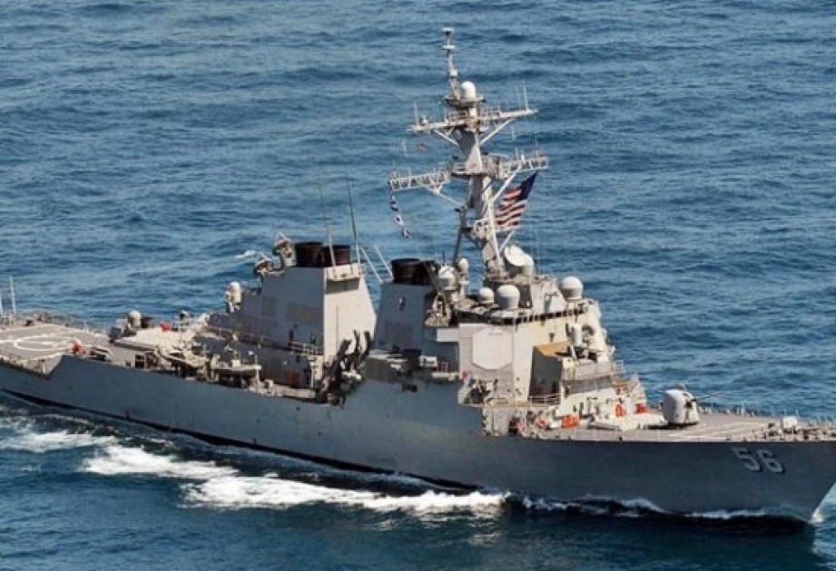 US destroyer collides with oil tanker off Singapore