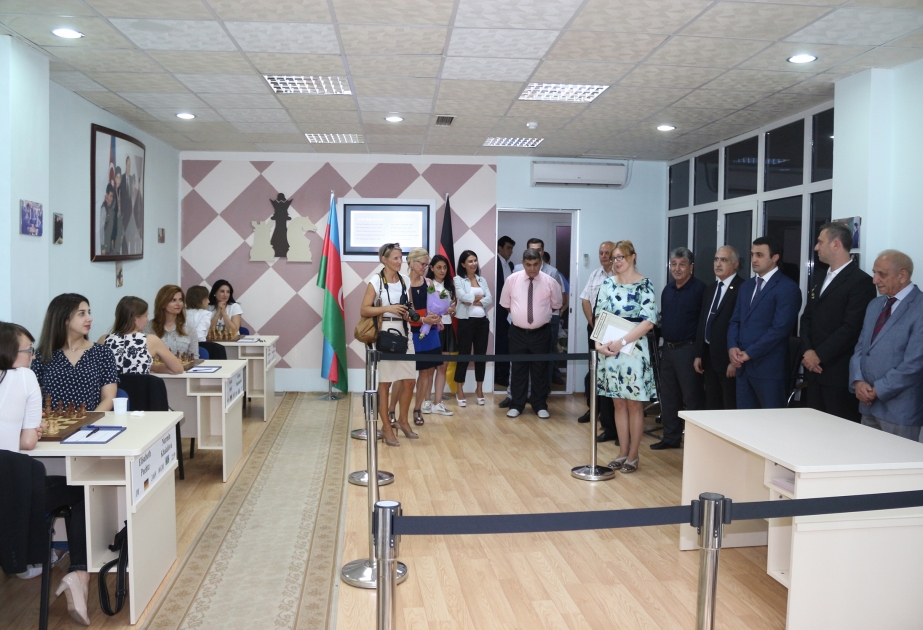 Azərbaycanın qadın şahmatçıları Almaniya yığması ilə yoldaşlıq matçı keçirirlər