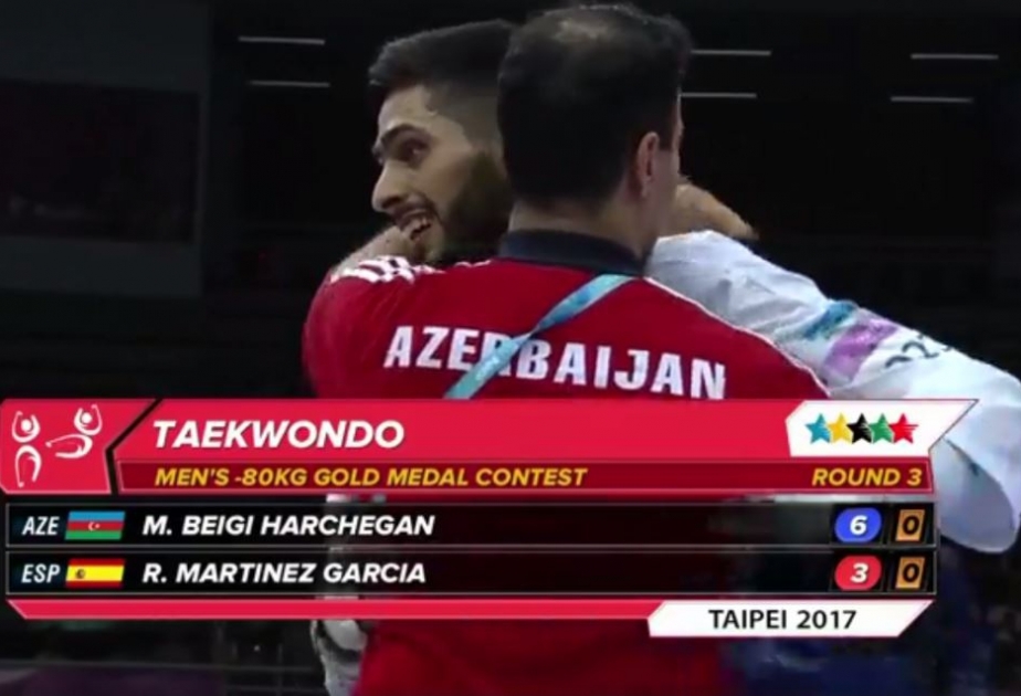 Taekwondo : Milad Beigi Harchegani décroche le titre champion de l’Universiade d'été 2017
