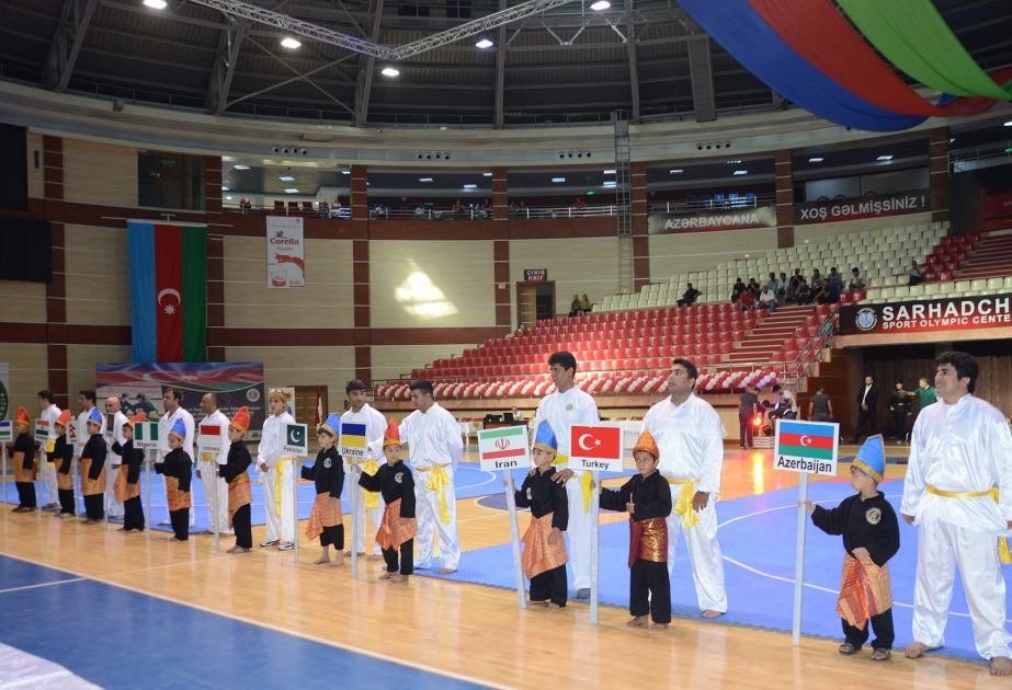 Bakıda keçirilən pençak-silat idmanı üzrə beynəlxalq turnirin açılış mərasimi olub