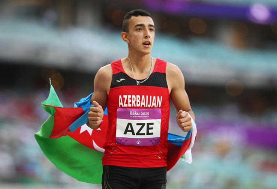 Aserbaidschans Dreispringer im Finale der Sommer-Universiade in Taipeh