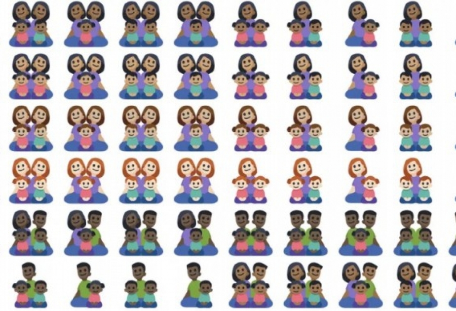 В Facebook появилось 125 новых смайлов эмоджи с изображением семьи