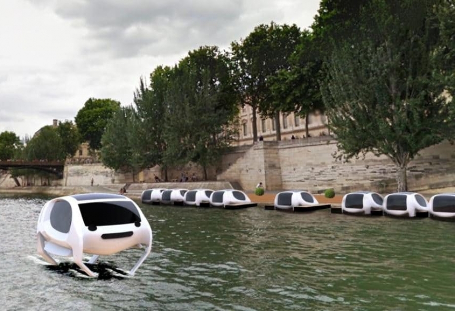 В Париже планируют запустить службу экологичного водного такси ВИДЕО
