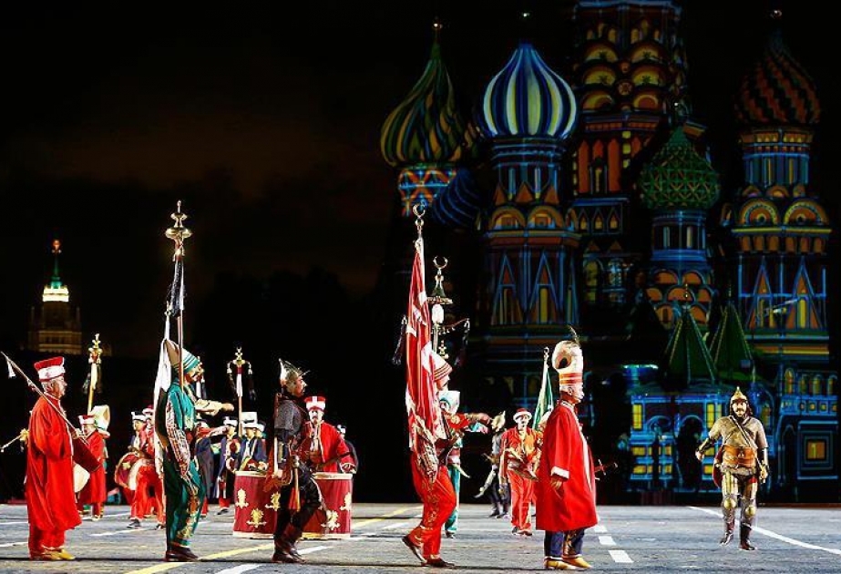 Moskvada beynəlxalq hərbi musiqi festivalı keçirilir