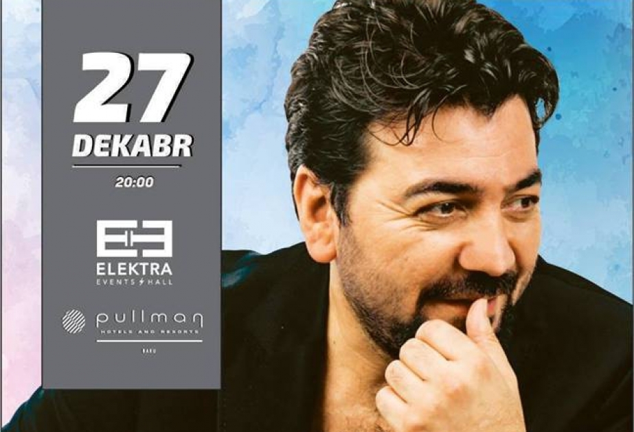 Азербайджанский певец, участник российского шоу «Голос» Фарид Аскеров даст сольный концерт в Баку