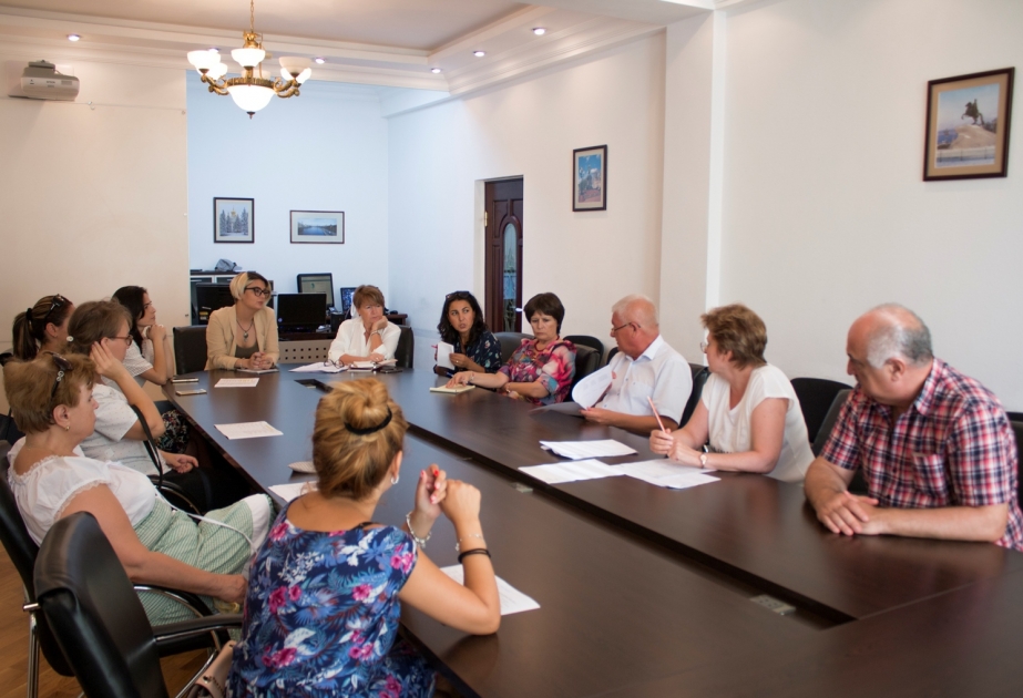 В Российском информационно-культурном центре в Баку состоялось собрание педагогов