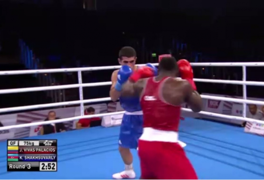 Hamburg: Aserbaidschans Boxer Kamran Schahsuvarli im Halbfinale der WM