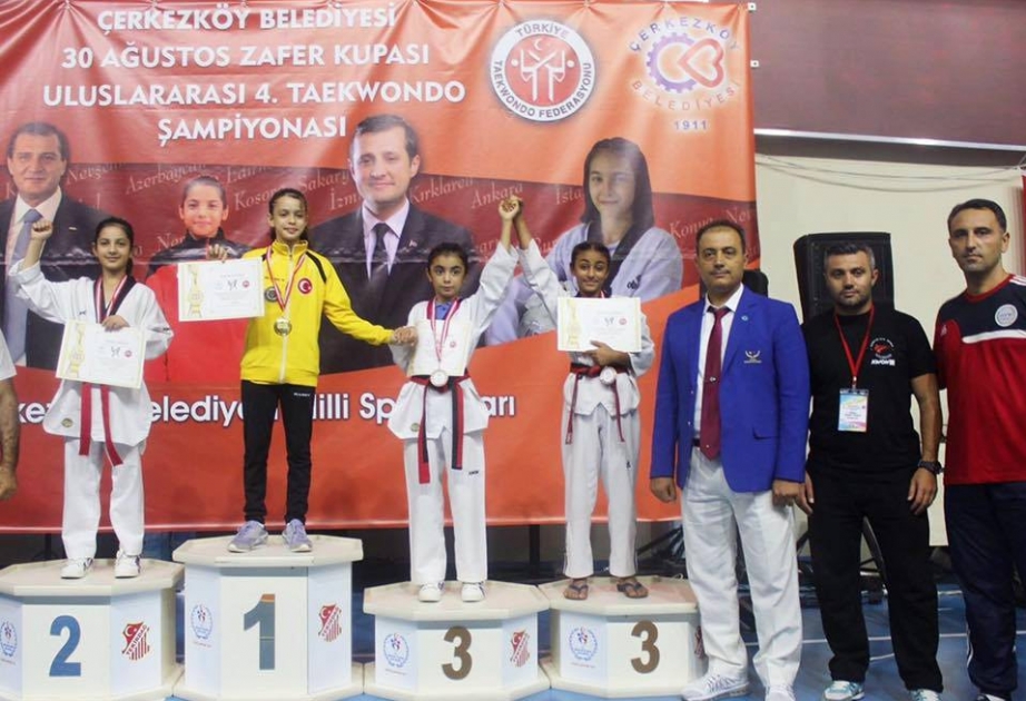 Azerbaijan's athletes complete international taekwondo tournament with 6 medals