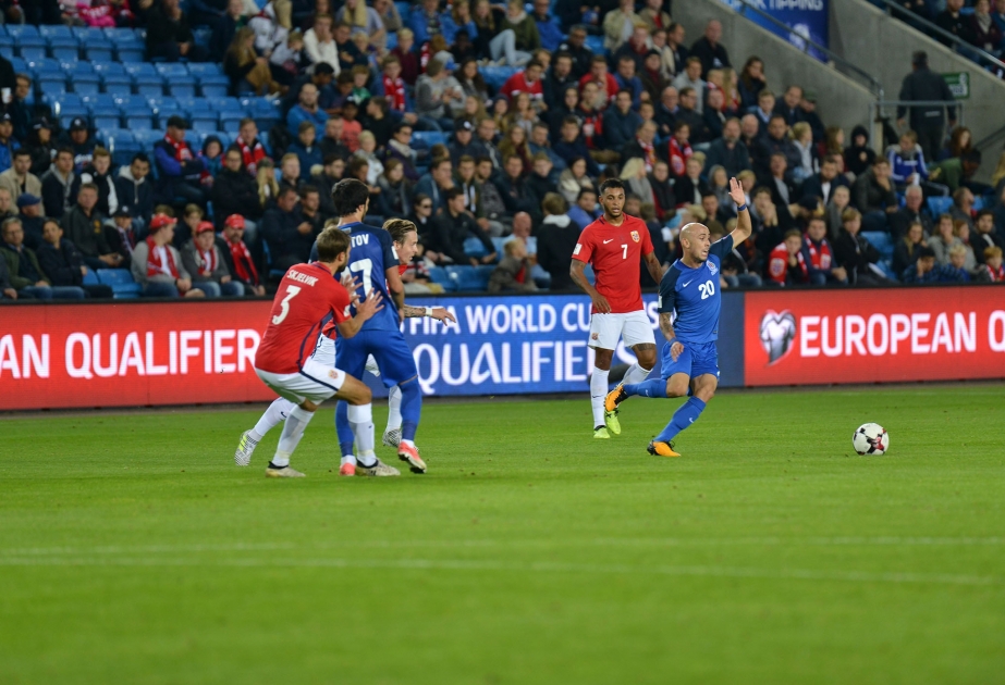 Azərbaycan millisi səfərdə Norveç yığmasının qonağı olub