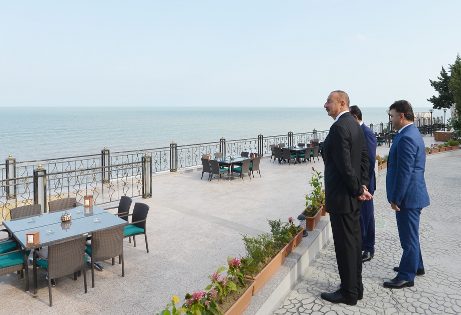 President Ilham Aliyev opened Khazar Palace hotel in Lankaran