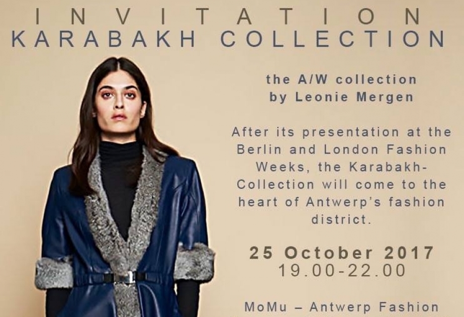 Karabakh Collection to be presented in Belgium