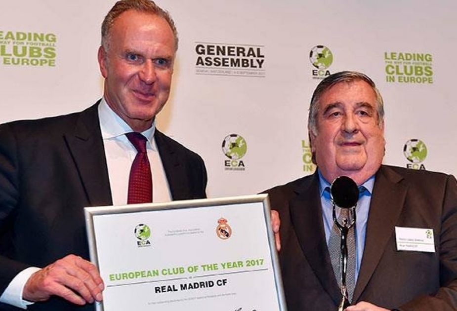 “Real Madrid” 2016/2017 mövsümünün ən yaxşı klubu seçilib