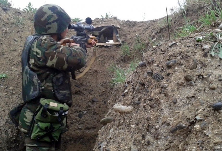 Azerbaijan`s Defense Ministry: Armenian armed units violated ceasefire 107 times