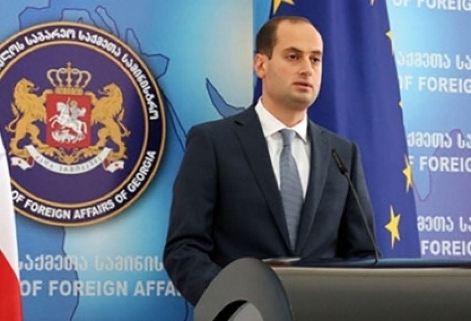Georgiens Außenminister in Baku eingetroffen